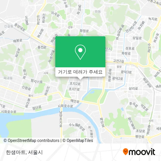 한샘마트 지도