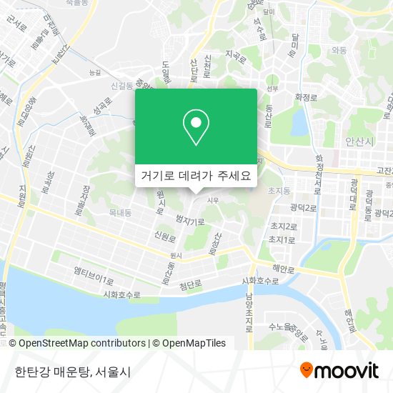 한탄강 매운탕 지도