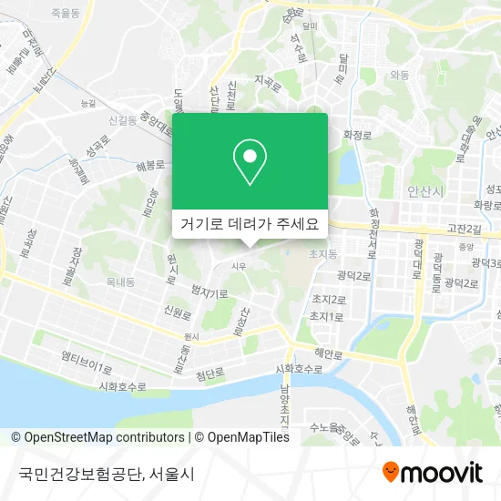 국민건강보험공단 지도