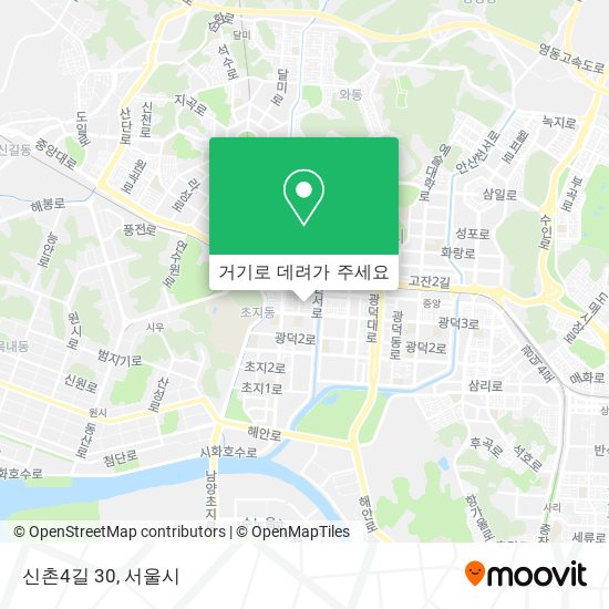 신촌4길 30 지도