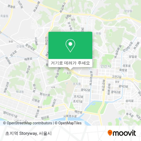 초지역 Storyway 지도