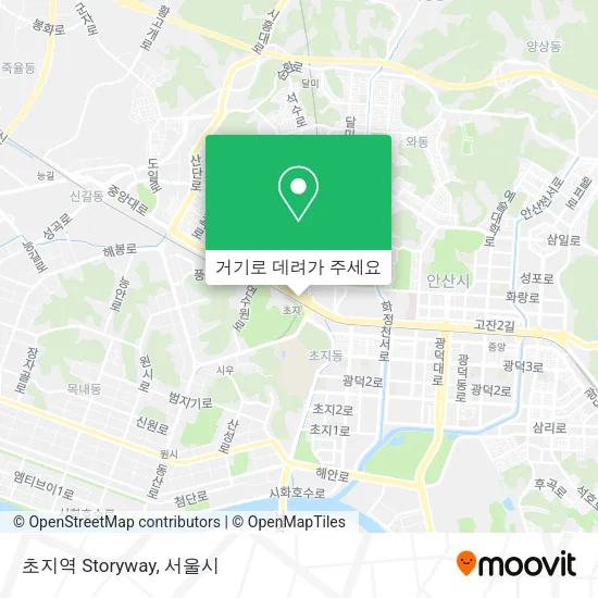 초지역 Storyway 지도