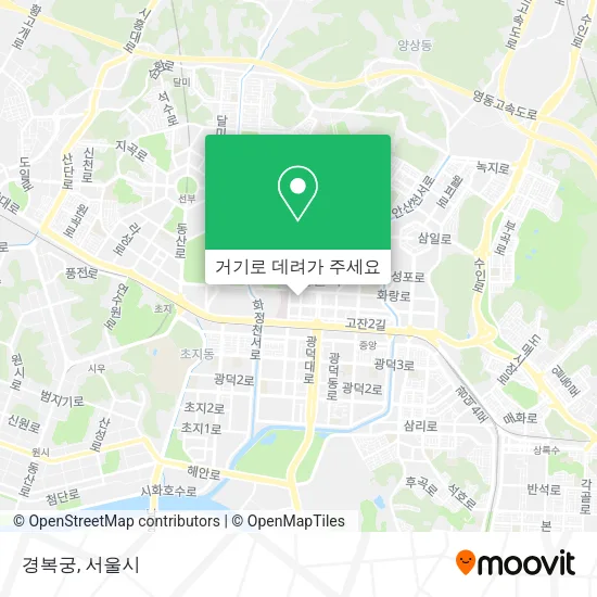 경복궁 지도