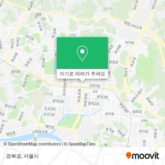 경복궁 지도