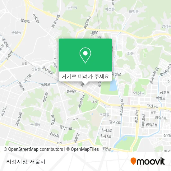 라성시장 지도