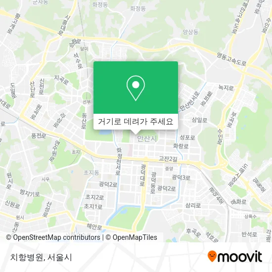 치항병원 지도