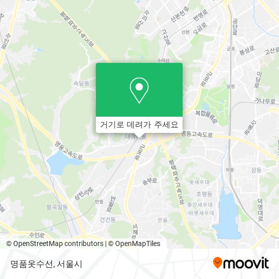 명품옷수선 지도