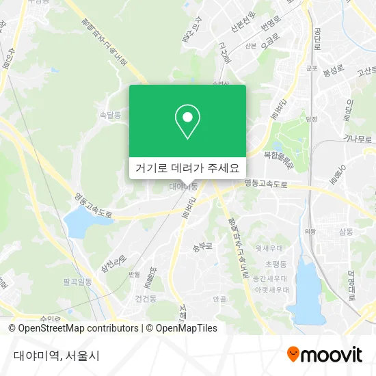 대야미역 지도