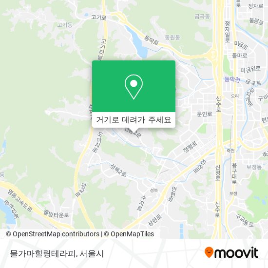 물가마힐링테라피 지도