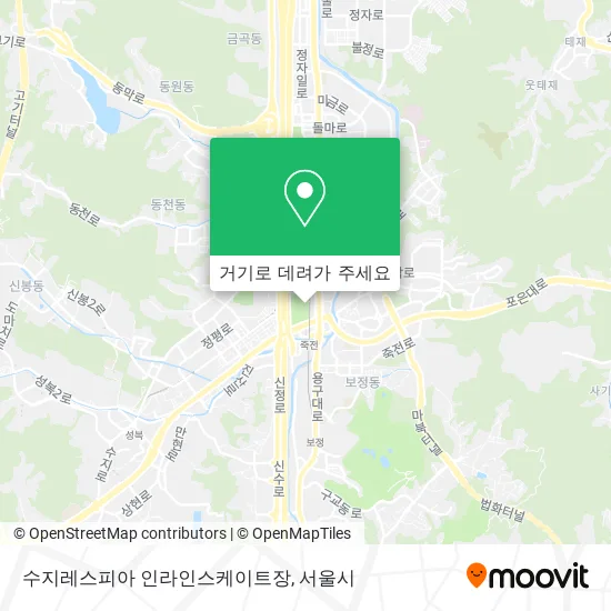수지레스피아 인라인스케이트장 지도
