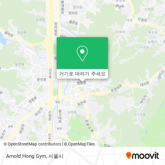 Arnold Hong Gym 지도