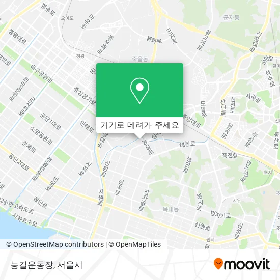 능길운동장 지도