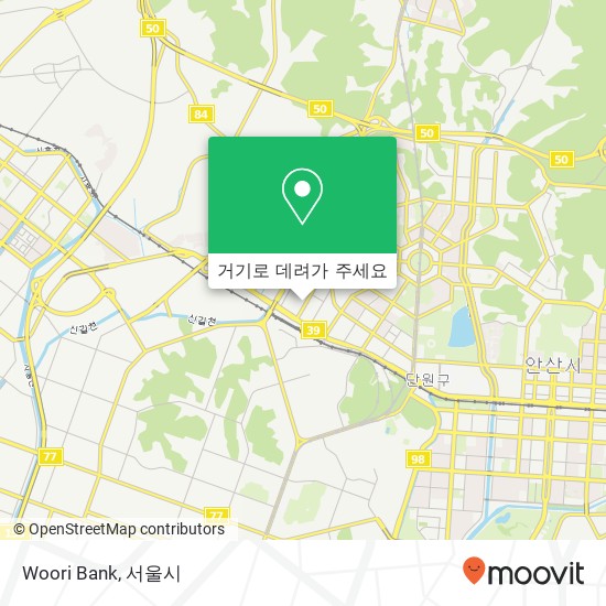 Woori Bank 지도