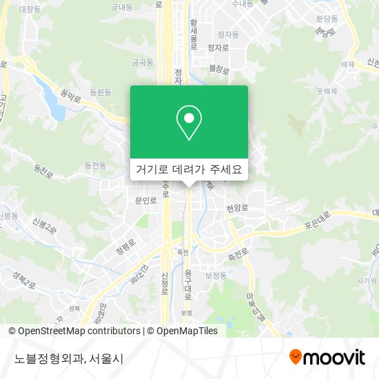 노블정형외과 지도