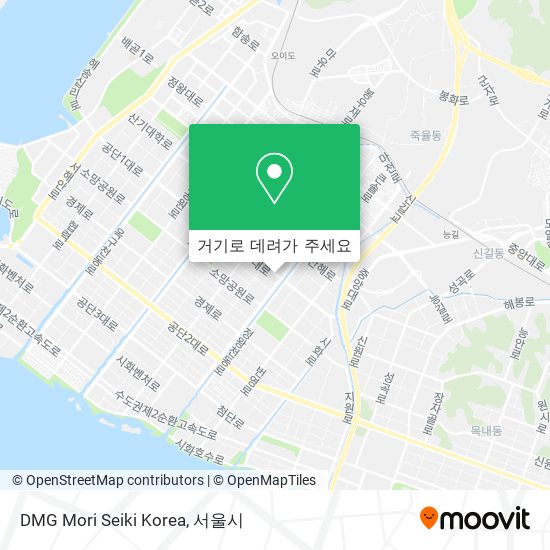 DMG Mori Seiki Korea 지도