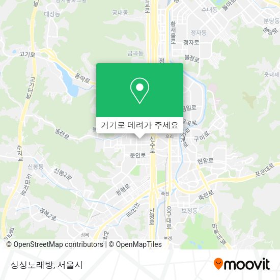 싱싱노래방 지도