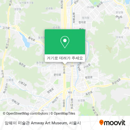 암웨이 미술관 Amway Art Museum 지도