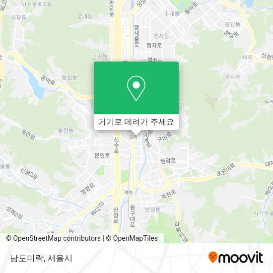 남도미락 지도