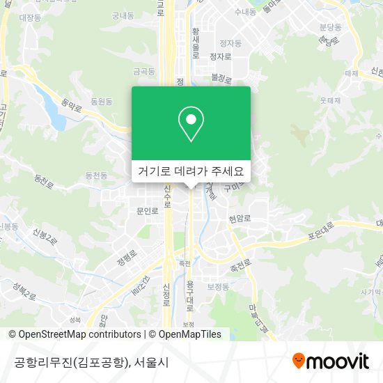 공항리무진(김포공항) 지도