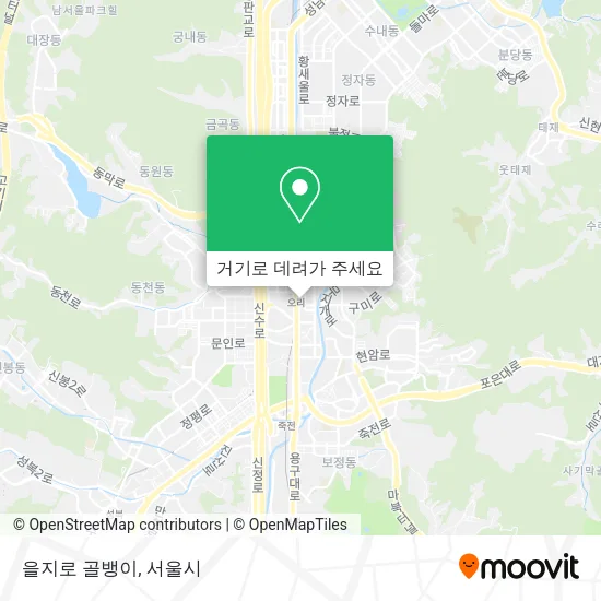 을지로 골뱅이 지도