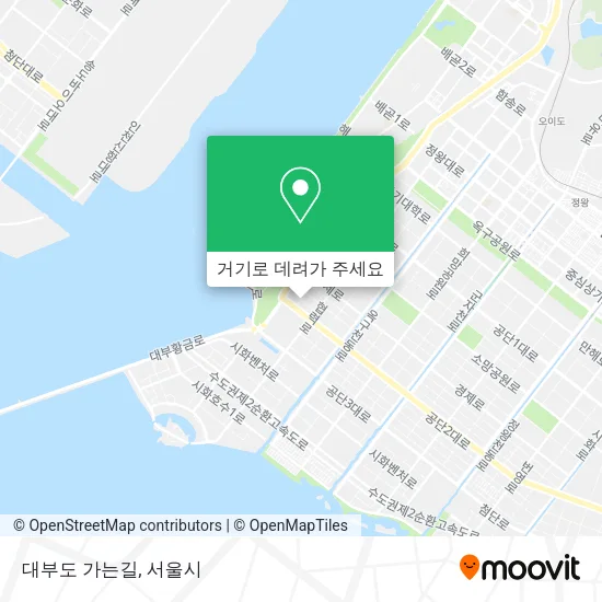 대부도 가는길 지도