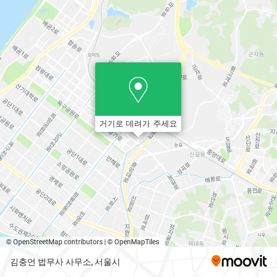 김충언 법무사 사무소 지도