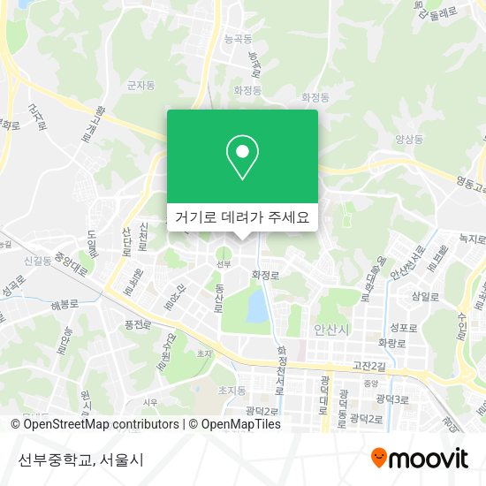 선부중학교 지도
