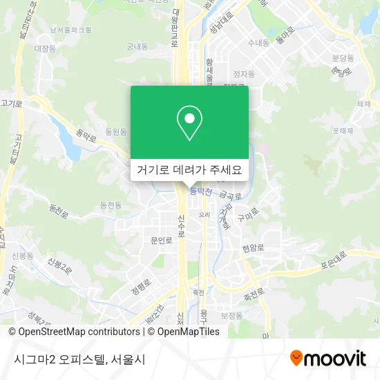 시그마2 오피스텔 지도