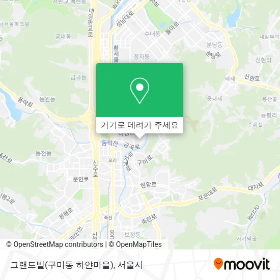 그랜드빌(구미동 하얀마을) 지도
