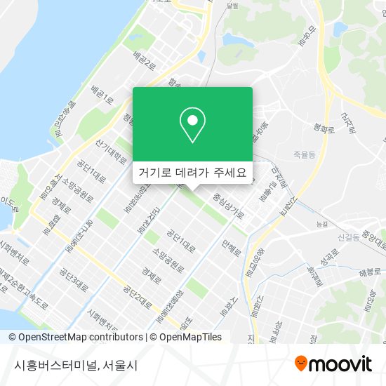 시흥버스터미널 지도