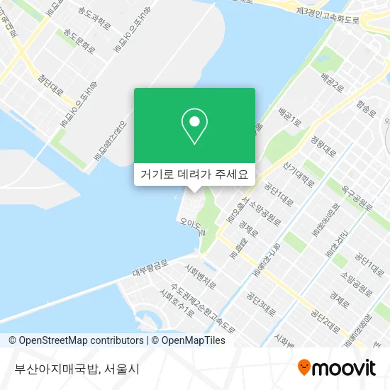 부산아지매국밥 지도