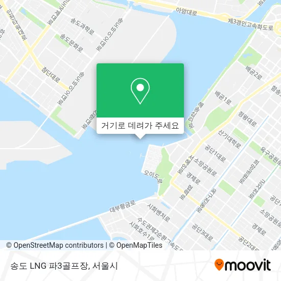 송도 LNG 파3골프장 지도