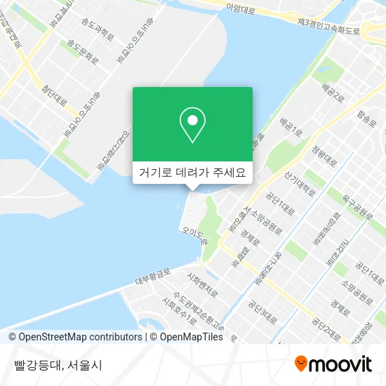 빨강등대 지도