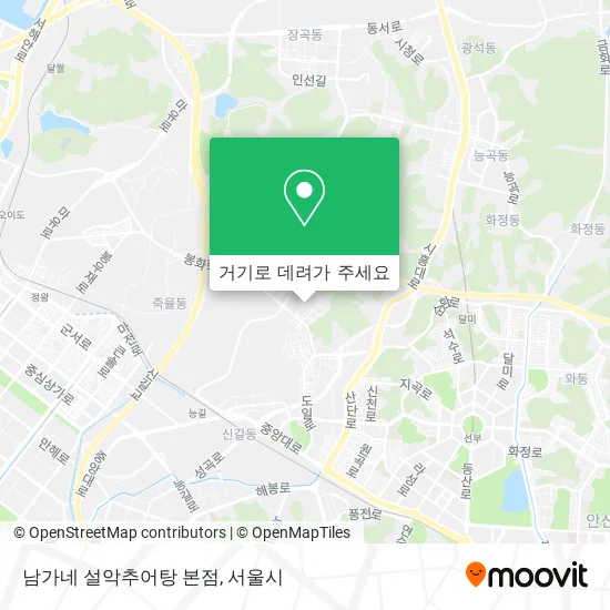 남가네 설악추어탕 본점 지도