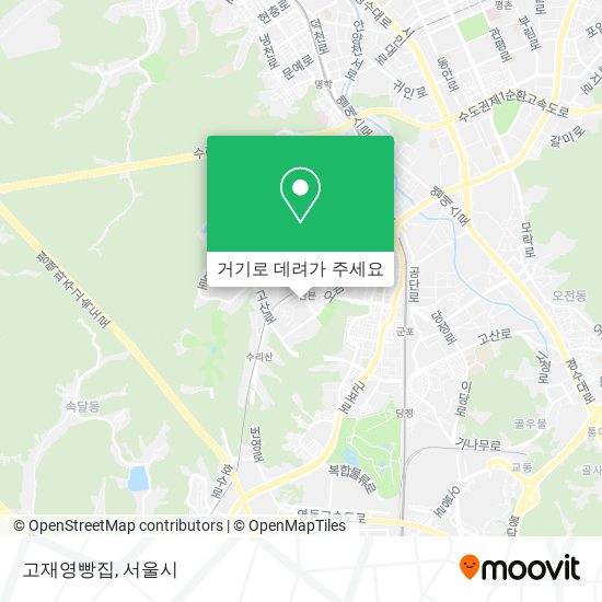 고재영빵집 지도