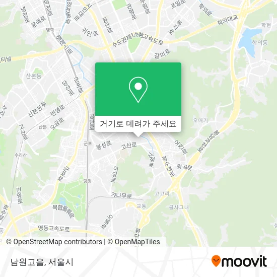 남원고을 지도