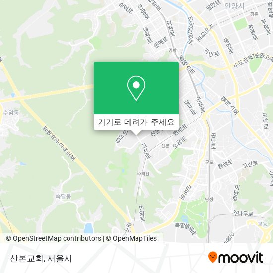 산본교회 지도