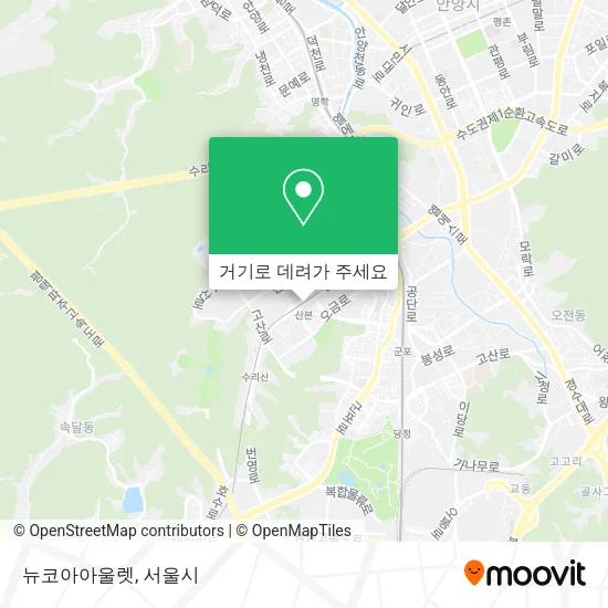 뉴코아아울렛 지도