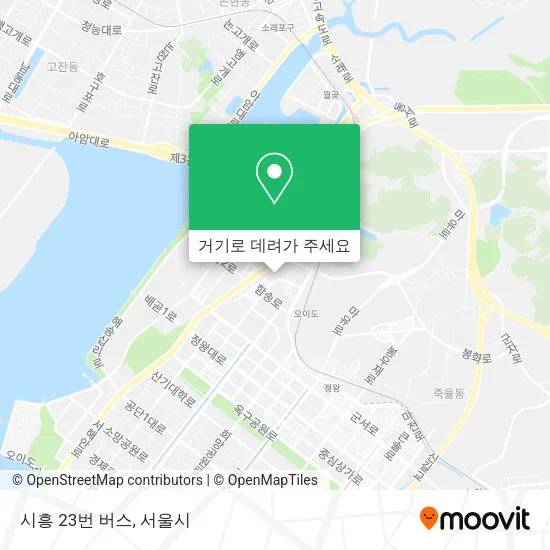 시흥 23번 버스 지도