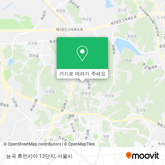 능곡 휴먼시아 13단지 지도