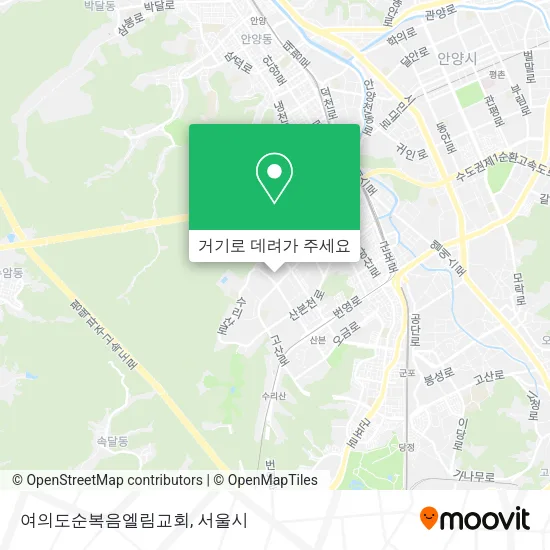 여의도순복음엘림교회 지도