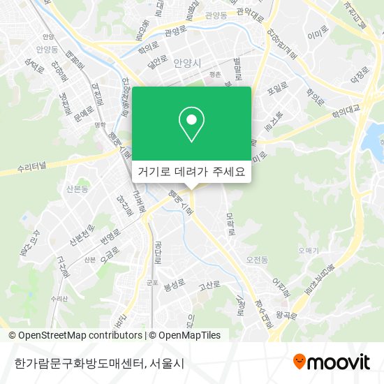 한가람문구화방도매센터 지도