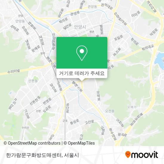 한가람문구화방도매센터 지도