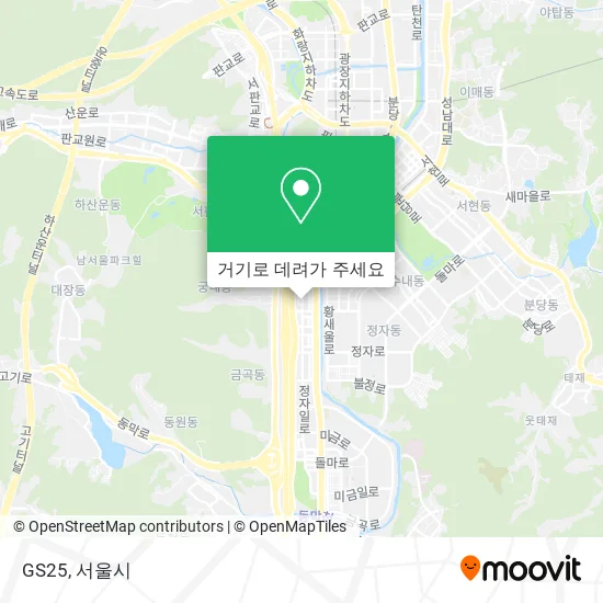 GS25 지도