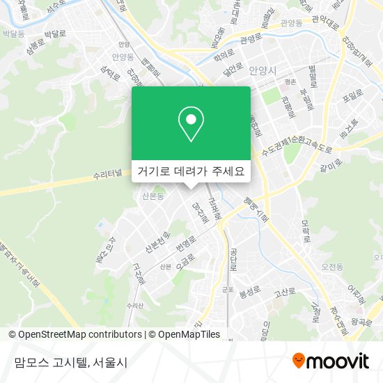 맘모스 고시텔 지도