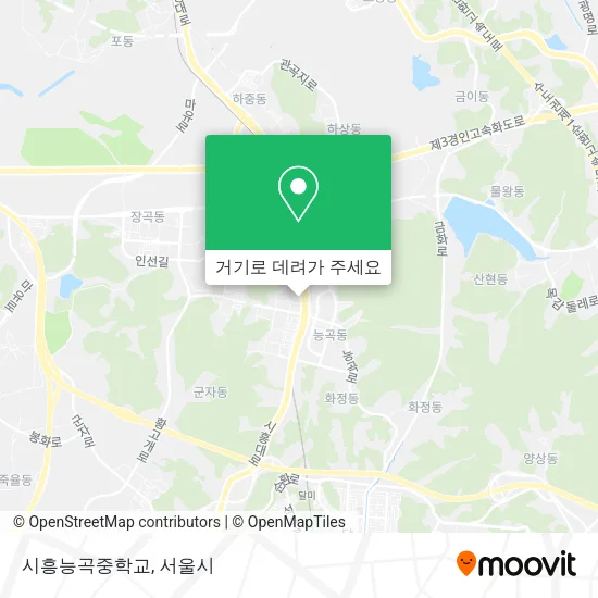 시흥능곡중학교 지도