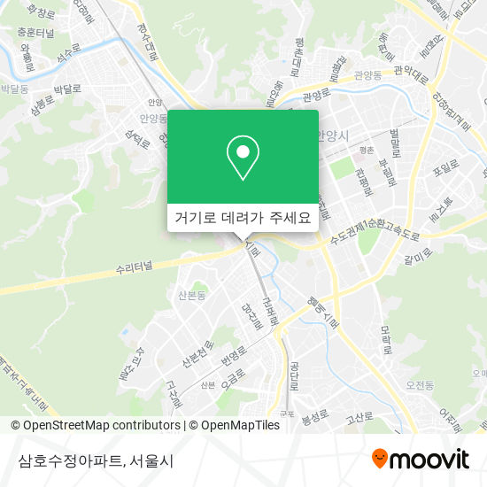 삼호수정아파트 지도