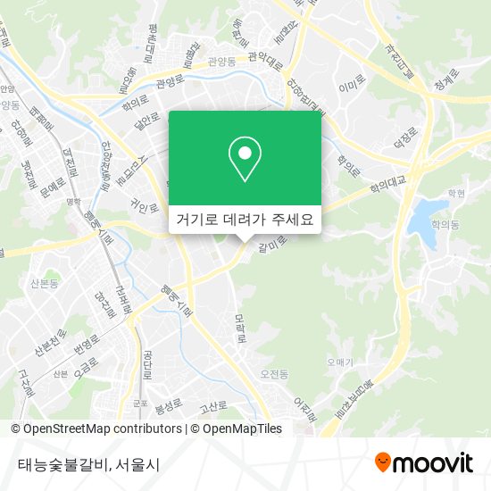 태능숯불갈비 지도