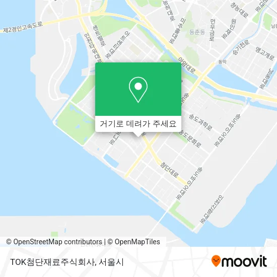 TOK첨단재료주식회사 지도