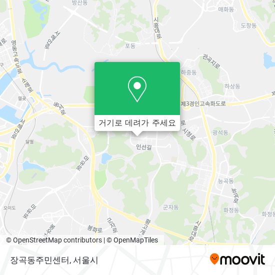 장곡동주민센터 지도